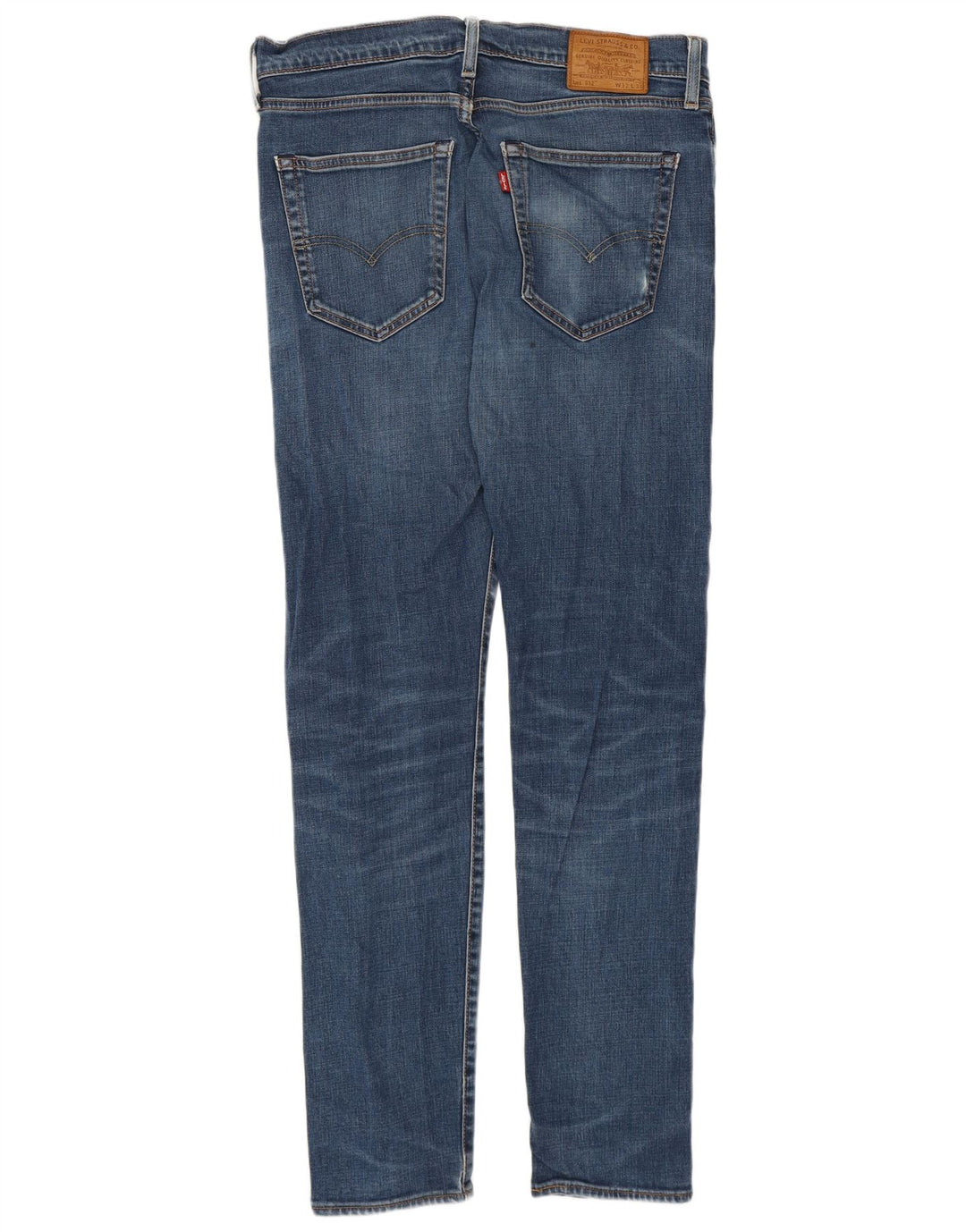 Calça jeans masculina Levi's 512 Slim Tapered W32 L34 azul algodão