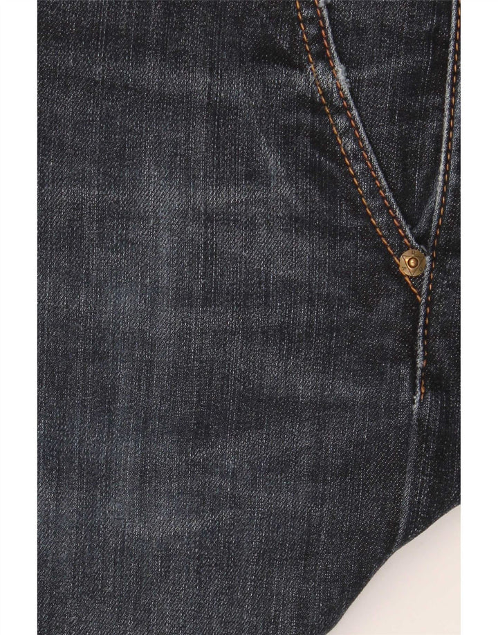 Roy Rogers Mens Slim Jeans W32 L30 Azul Marinho Algodão