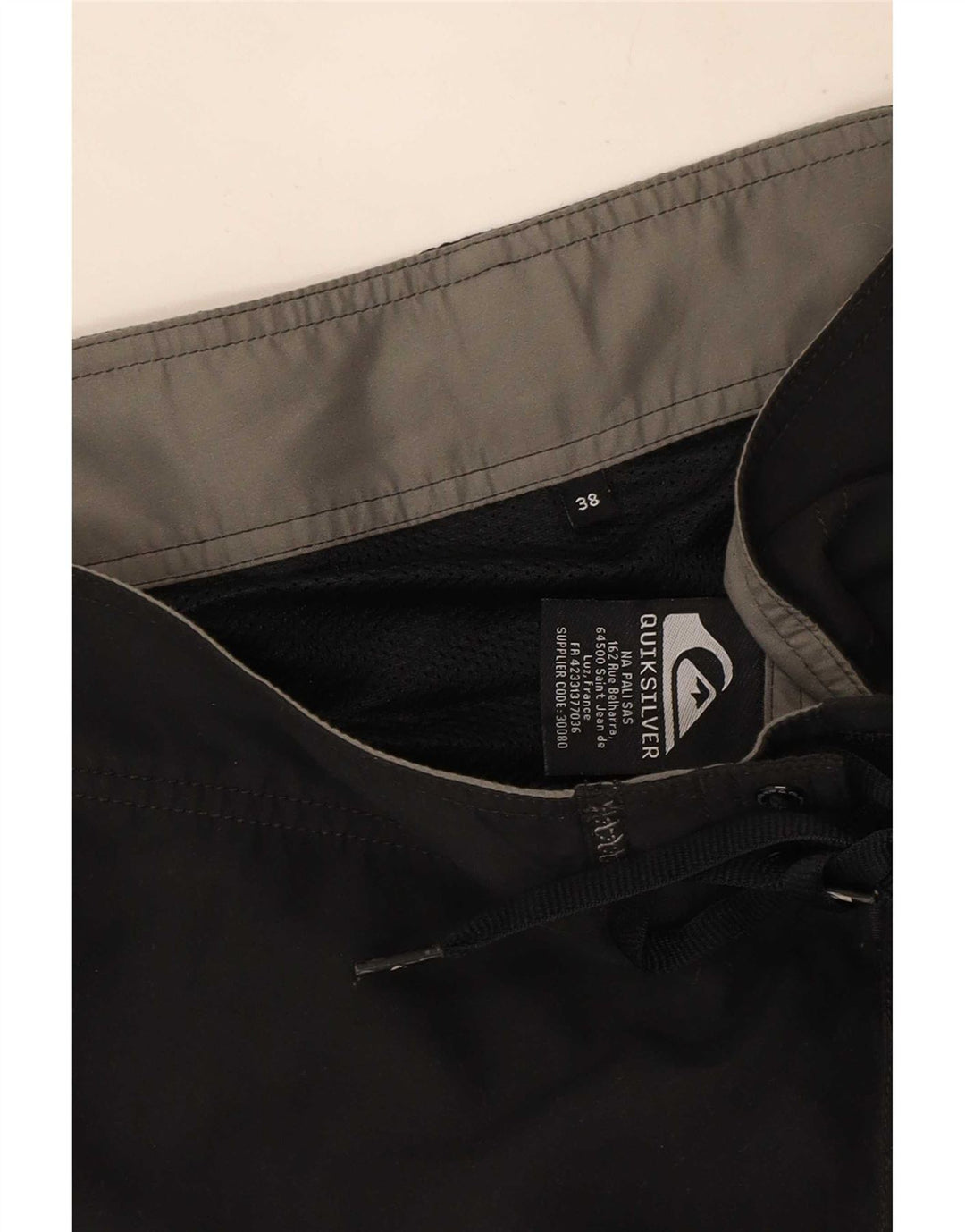 Quiksilver Mens Graphic Natação Shorts XL Poliéster Preto