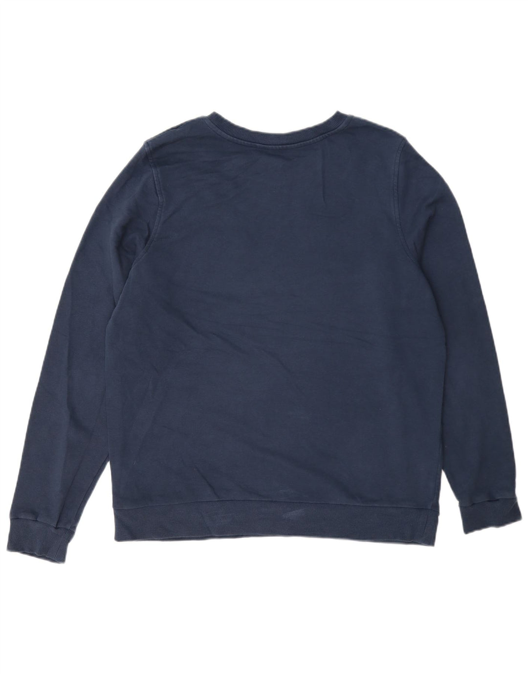 Suéter feminino Marks & Spencer UK 16 grande algodão azul marinho
