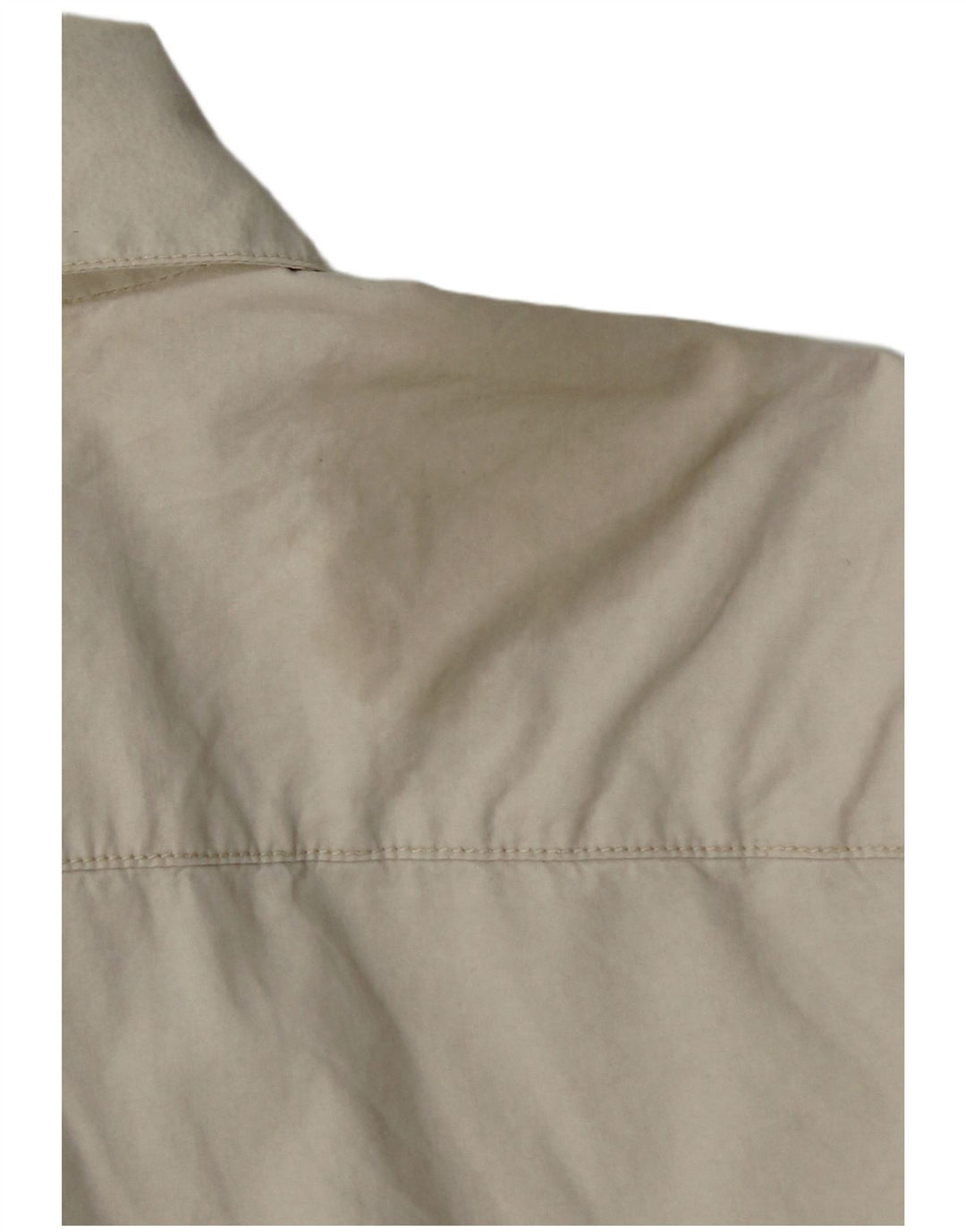 Camisa masculina Calvin Klein grande algodão bege