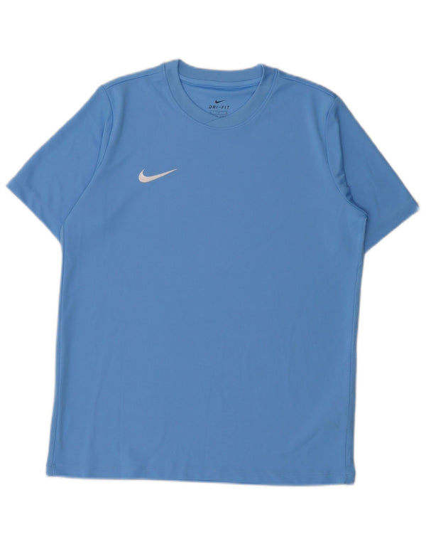 Camiseta Nike Boys Dri Fit Top 13-14 Anos XL Azul Poliéster