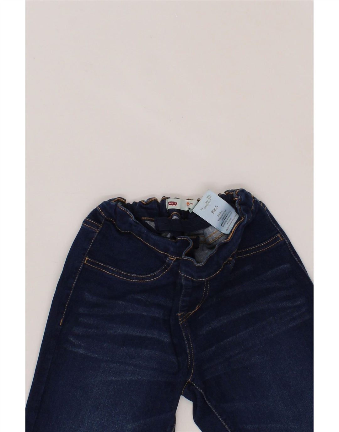 LEVI'S Girls Legging Jeans 11-12 Years W22 L26 Blue Cotton Vintage Levi's and Second-Hand Levi's from Messina Hembry 