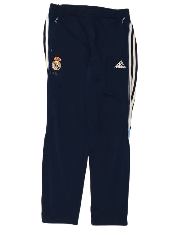 ADIDAS Mens Real Madrid Tracksuit Trousers UK 38/40 Medium  Navy Blue