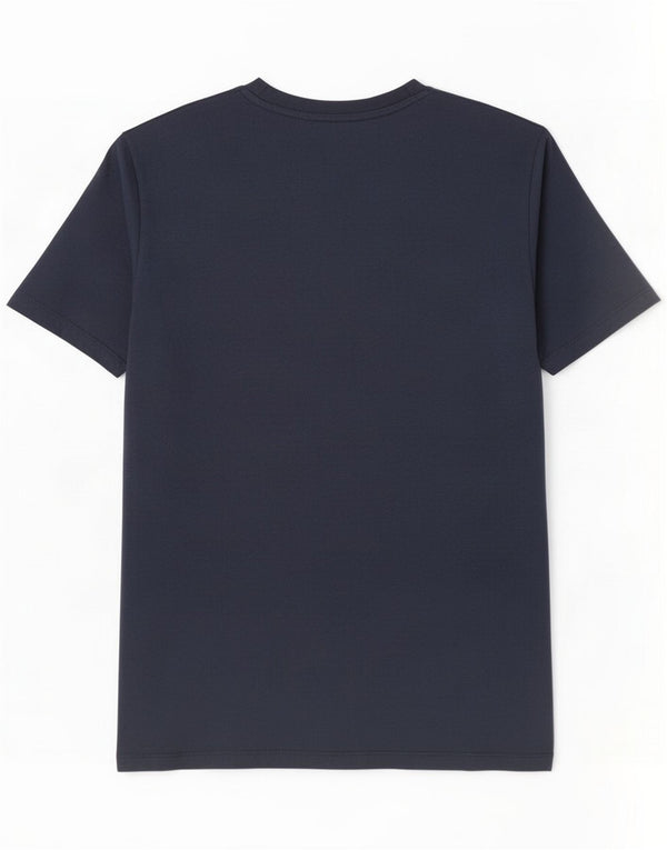 Jack & Jones Mens Slim Fit Graphic T-Shirt Top 2XL Algodão Azul Marinho
