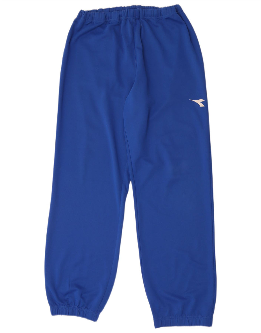 Calça de treino masculina Diadora Joggers grande poliéster azul