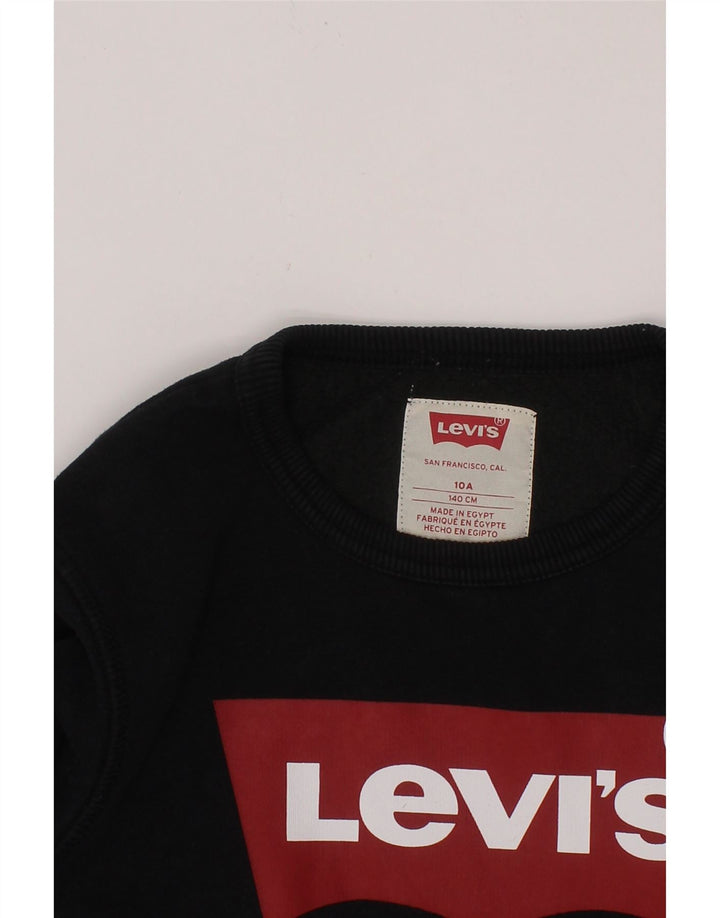 Moletom gráfico LEVI'S Boys 9-10 anos preto
