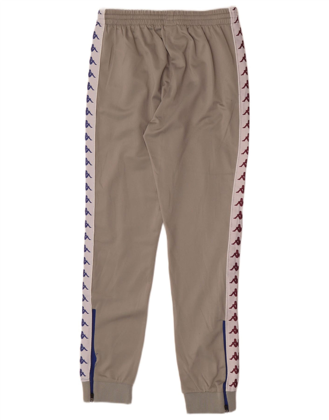 Calça de treino masculina Kappa Graphic Joggers pequeno bloco cinza
