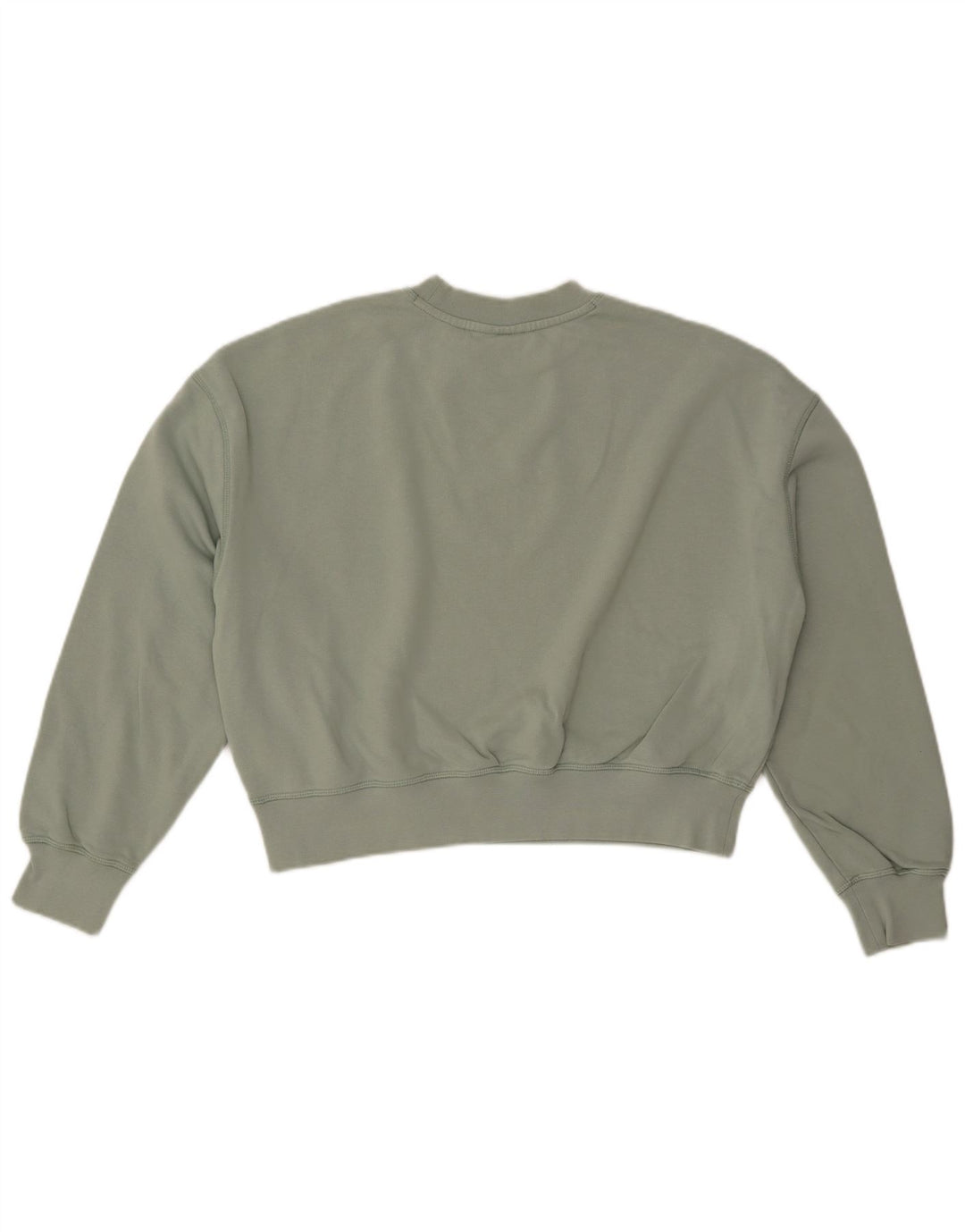 Suéter feminino DICKIES com estampa oversized cropped Reino Unido 14 verde médio