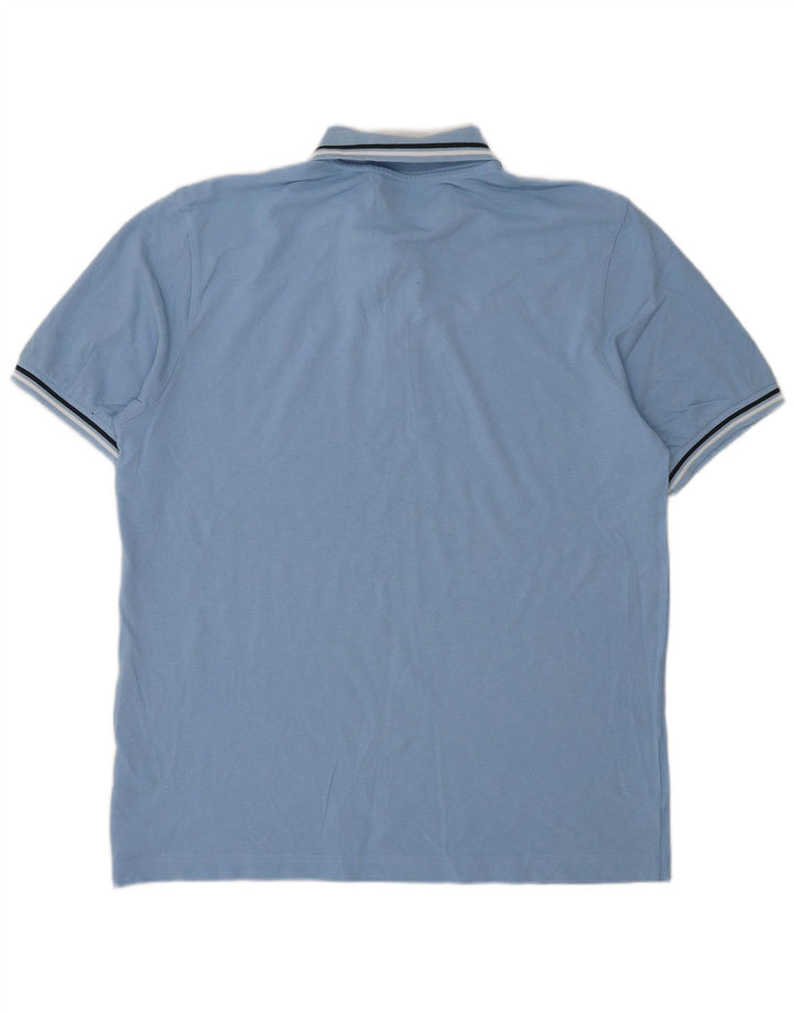 Camisa polo masculina Kappa XL algodão azul