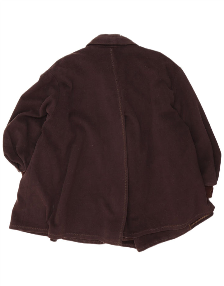Sobretudo aberto oversized feminino Oaks By Ferre Reino Unido 14 marrom médio