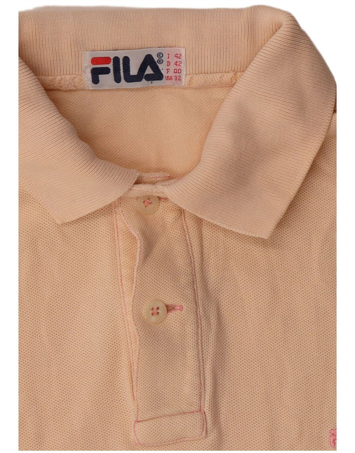 Camisa polo feminina Fila IT 42 médio bege