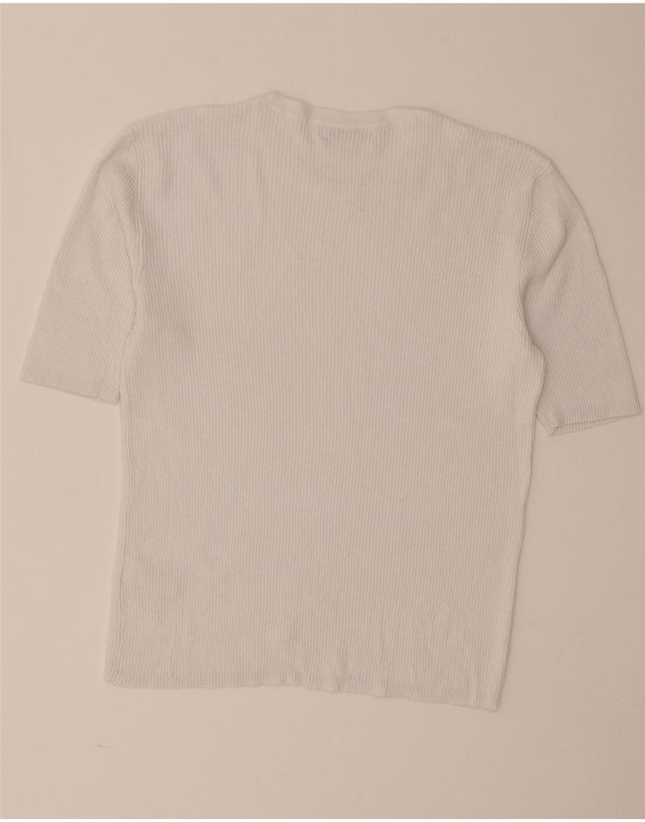 Camiseta masculina Marks & Spencer grande viscose branca