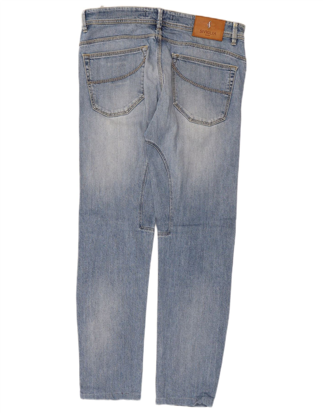 SIVIGLIA Jeans Slim Feminino W34 L28 Azul Algodão