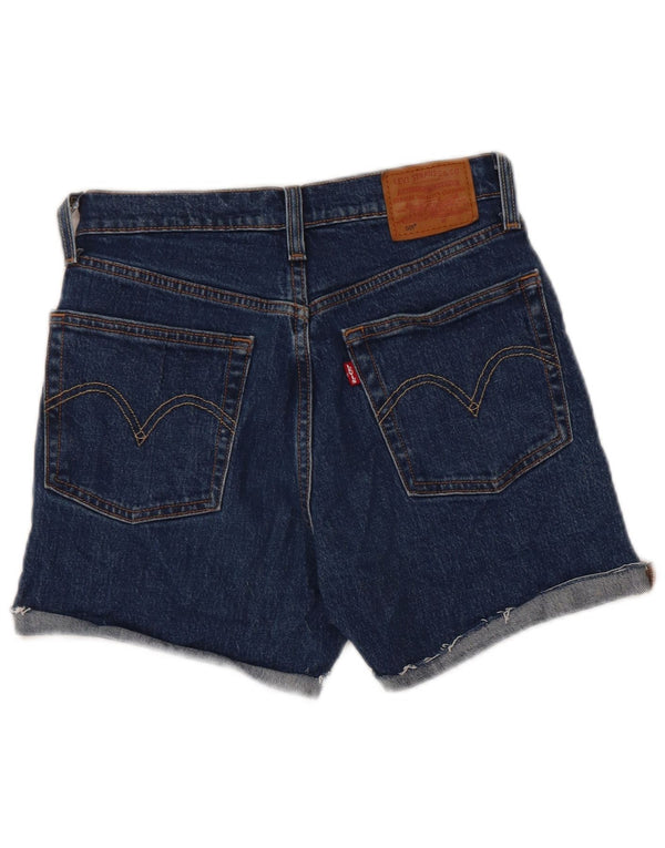 Shorts jeans feminino Levi's 501 W25 XS azul algodão