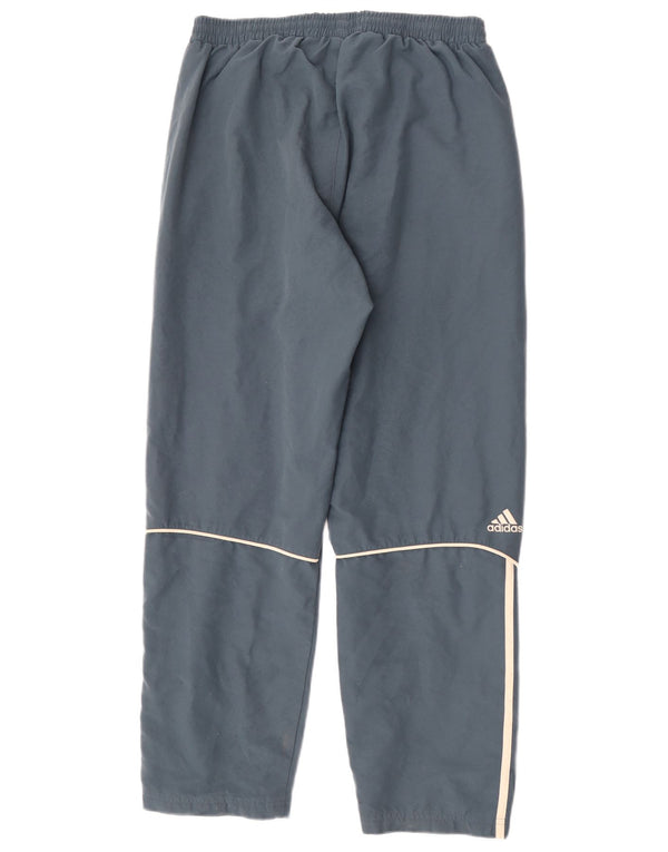 Calça Adidas Mens Treino Poliéster Azul Médio