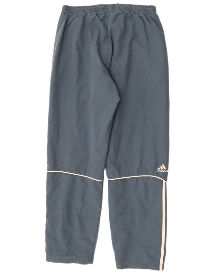 Calça Adidas Mens Treino Poliéster Azul Médio