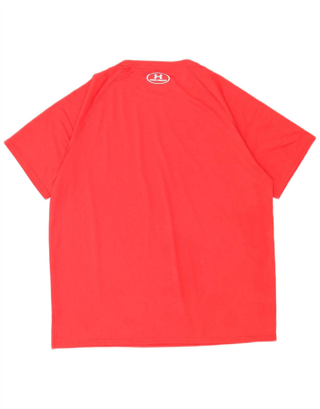Camiseta masculina Under Armour Heat Gear grande poliéster vermelho