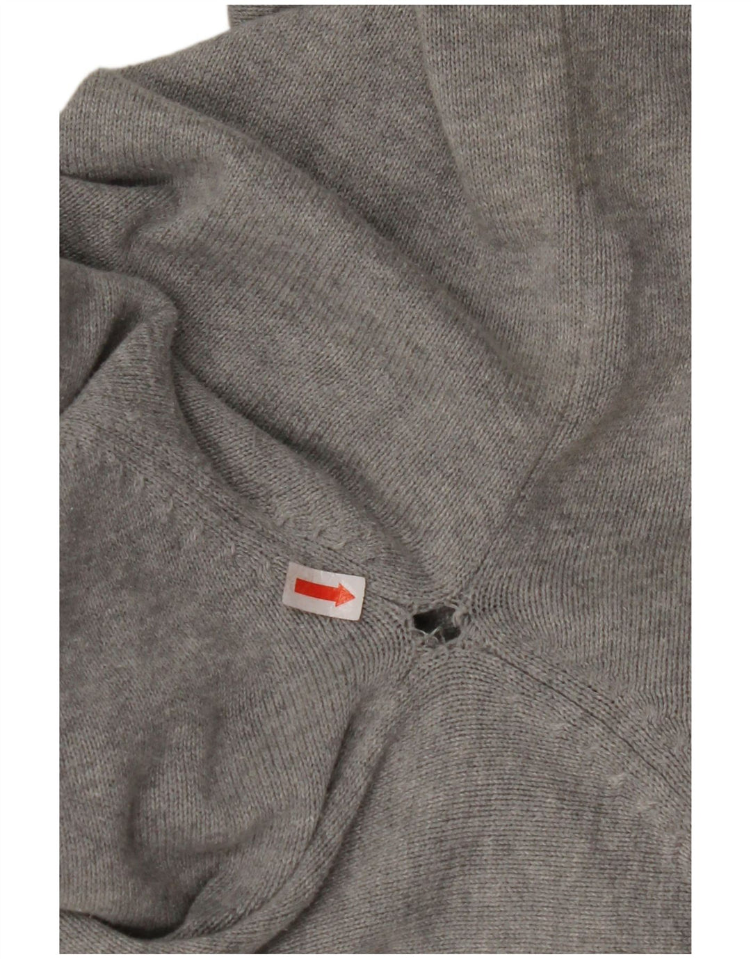 Suéter masculino NAUTICA com zíper e gola XL cinza Argyle/algodão diamante