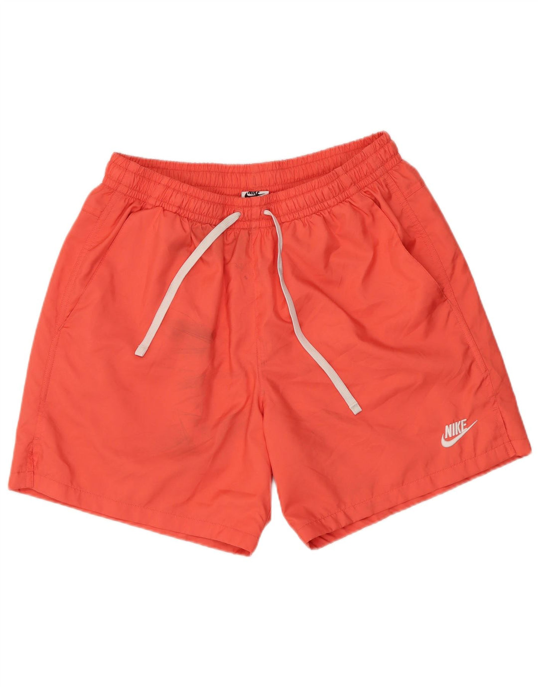 Shorts de natação masculino Nike médio laranja