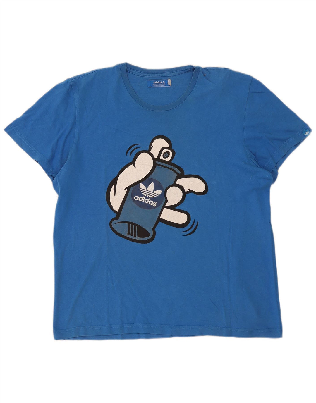 Camiseta Adidas Masculina Graphic Top Grande Azul