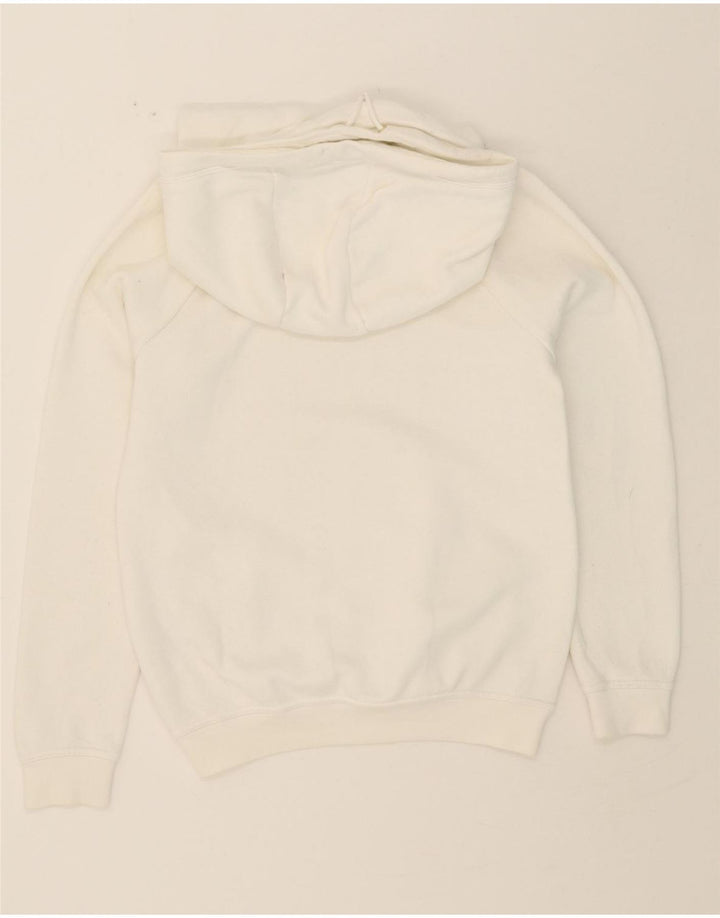 NIKE Mens Graphic Hoodie Jumper XS White Cotton Vintage Nike and Second-Hand Nike from Messina Hembry 