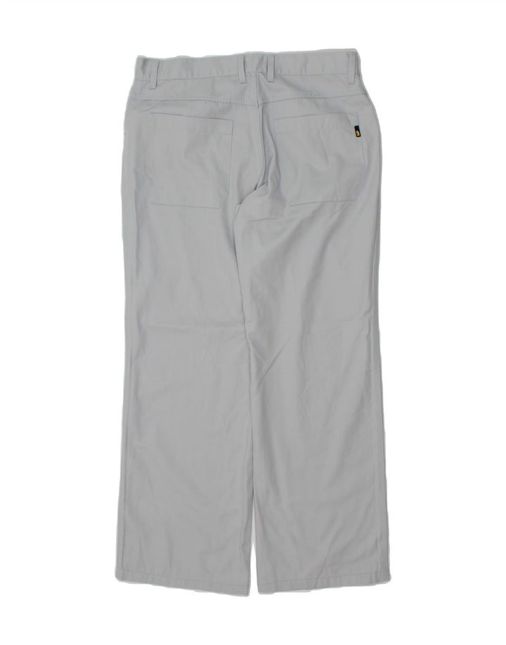 MELTIN' POT Womens Straight Casual Trousers W36 L31 Blue Cotton Vintage Meltin' Pot and Second-Hand Meltin' Pot from Messina Hembry 