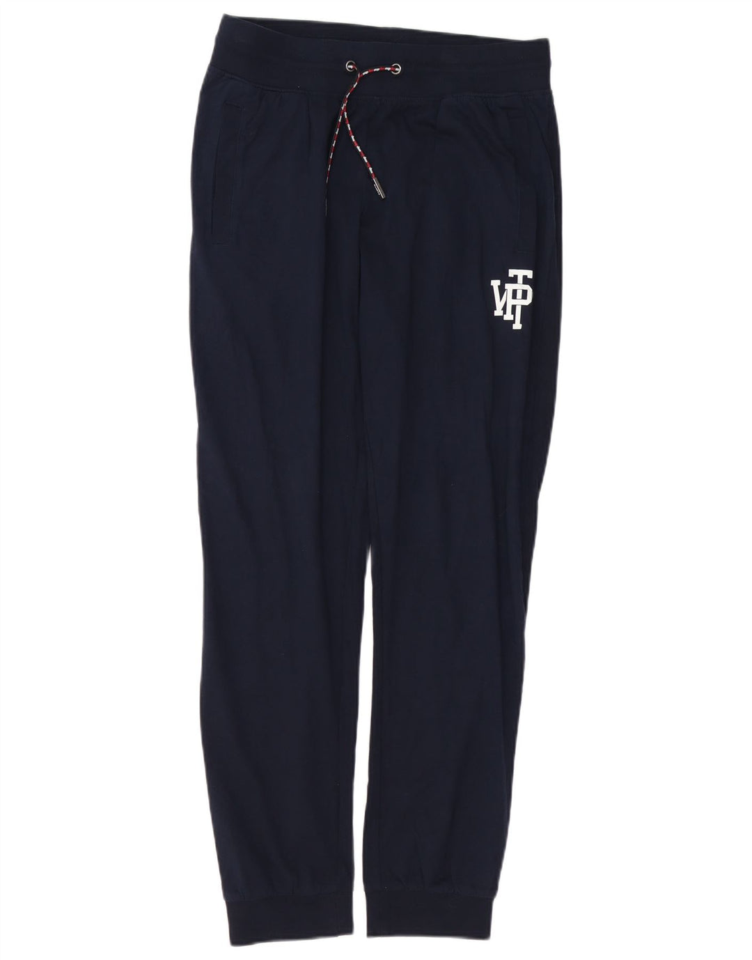 Ellesse masculino gráfico agasalho calças joggers médio algodão azul marinho