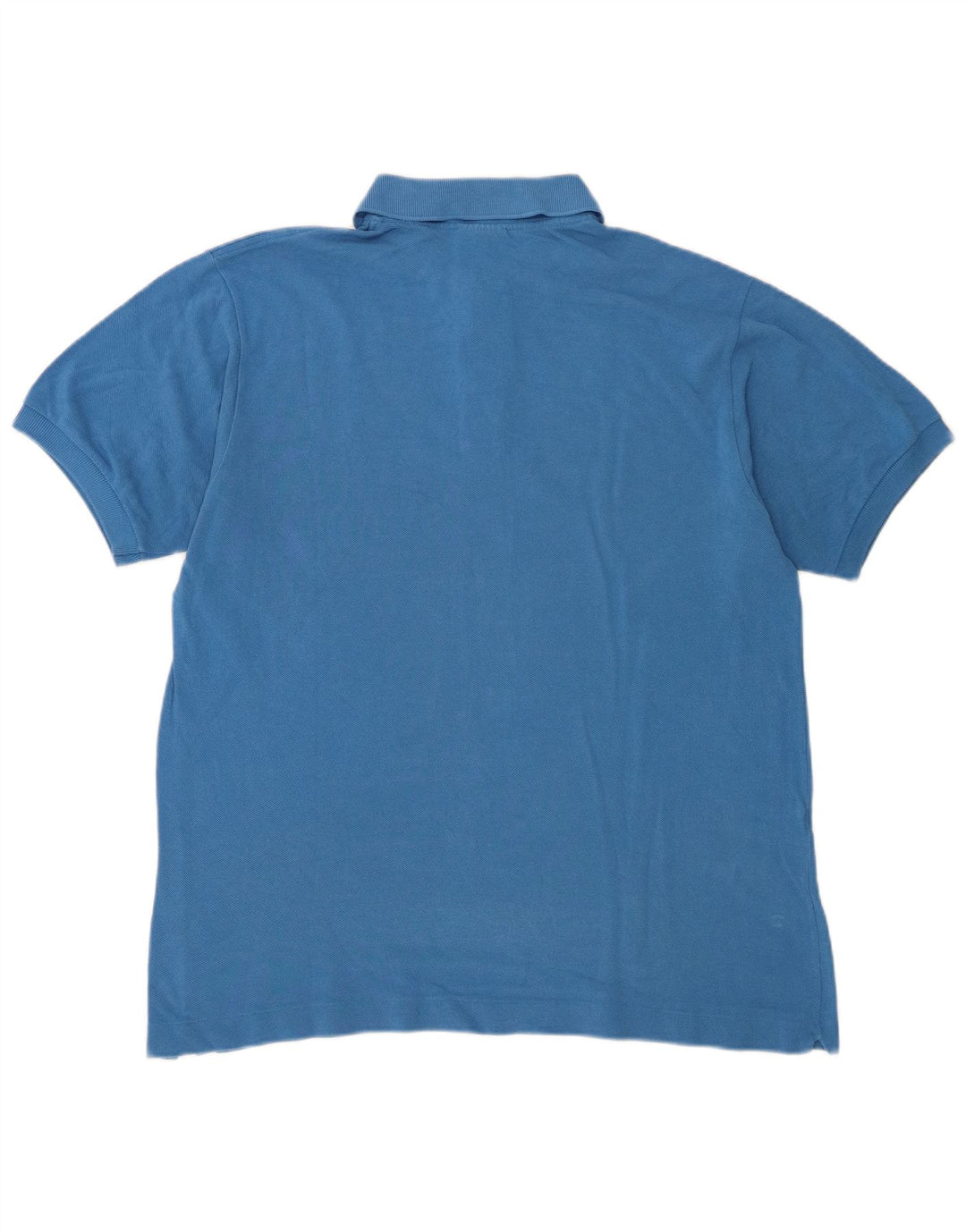 Camisa polo masculina Lacoste tamanho 5 grande algodão azul