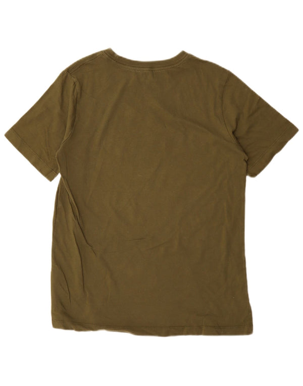 Camiseta Nike Boys Graphic Top 13-14 Anos XL Cáqui Algodão