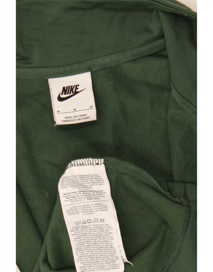 Nike Mens Tracksuit Top Jacket Medium Khaki Poliéster