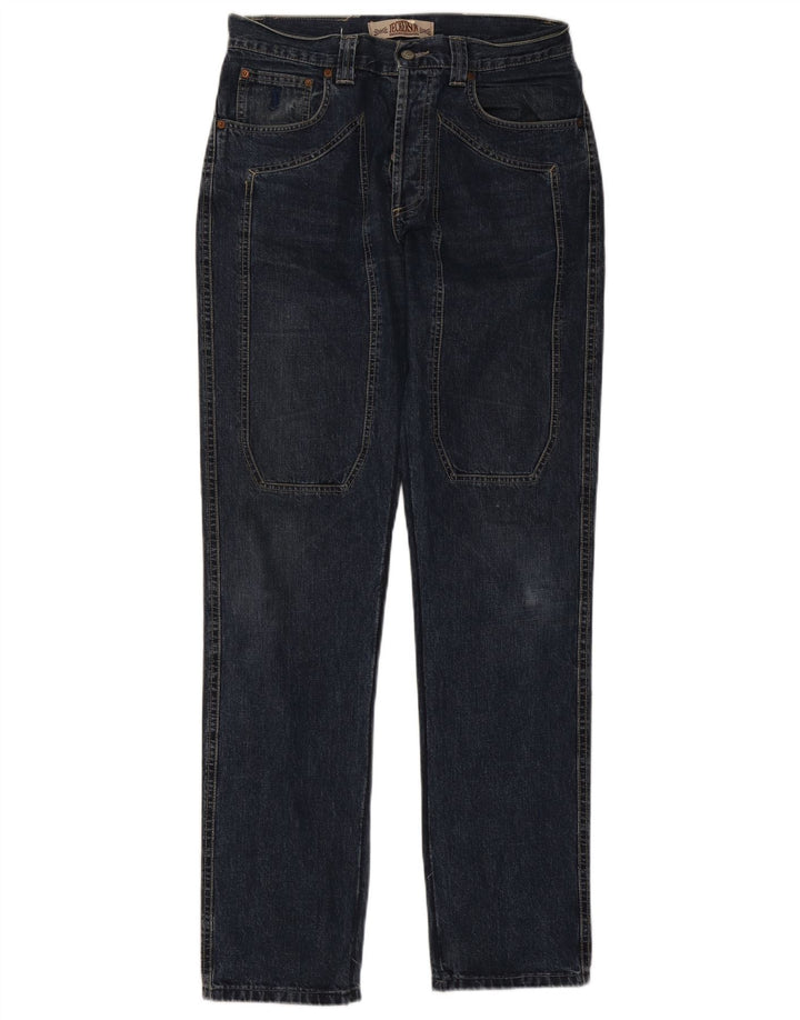 Jeans retos masculinos Jeckerson W32 L34 azul marinho