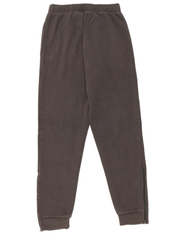 Adidas Mens Graphic Treino Calças Joggers Pequeno Algodão Cinza