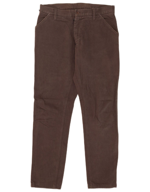 Calça casual masculina DOLCE & GABBANA IT 50 grande W32 L31 algodão marrom