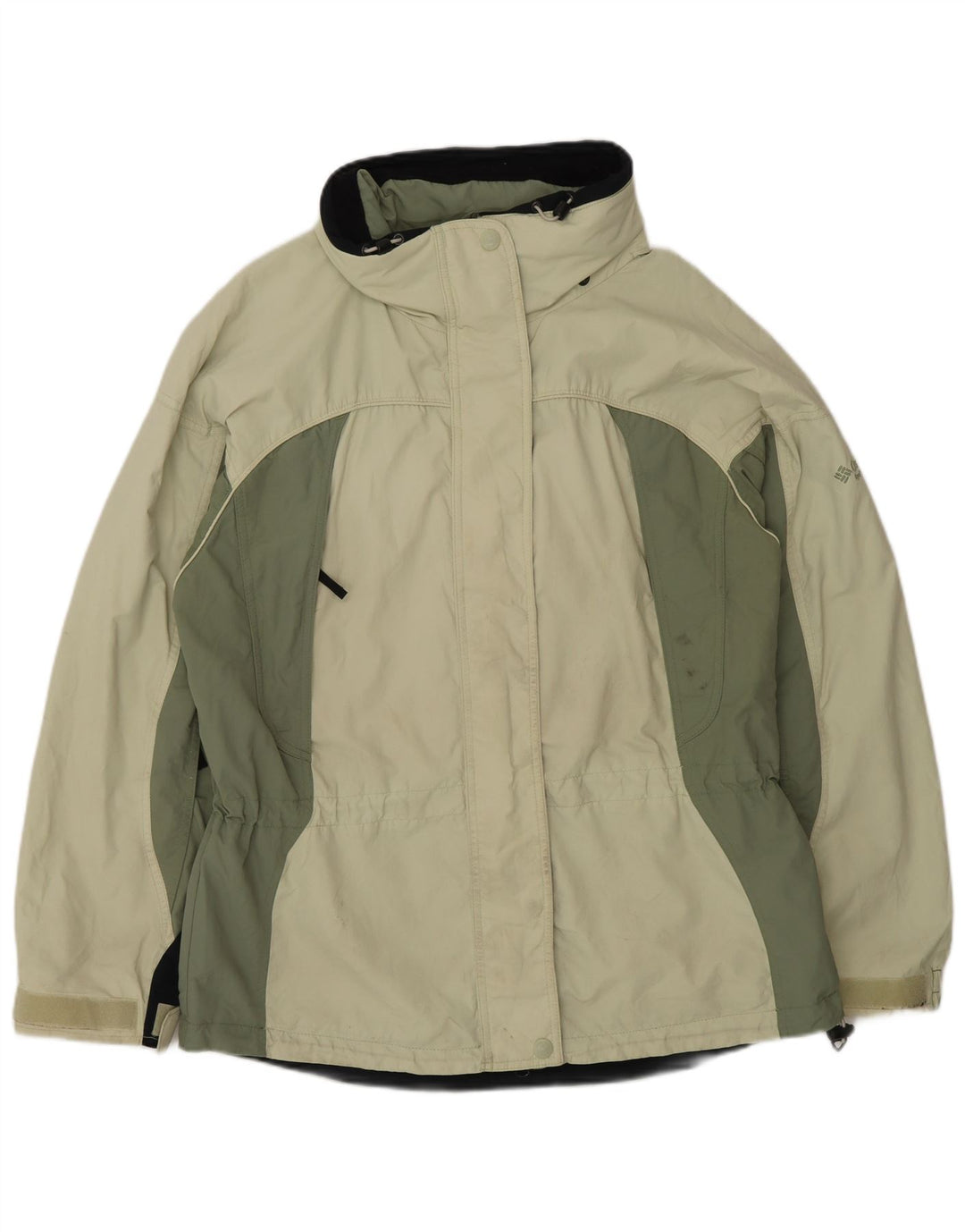 Jaqueta de chuva feminina Columbia Interchange Loose Fit Reino Unido 16 grande verde