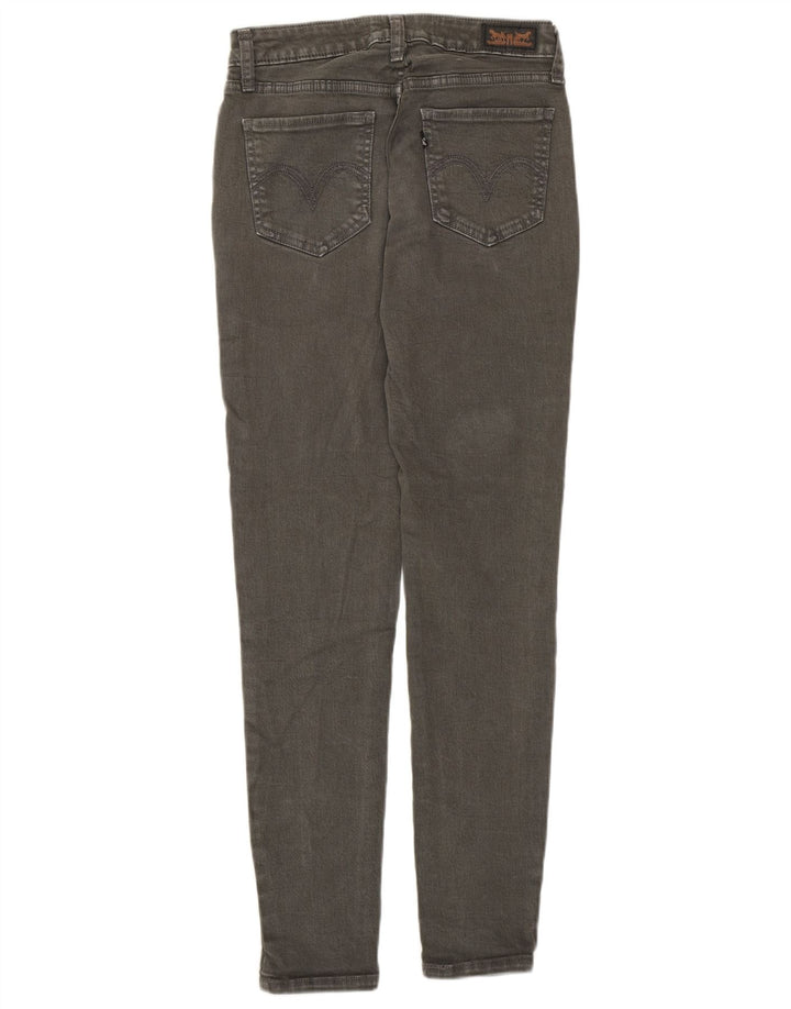 Calça jeans skinny feminina Levi's 535 W28 L29 cinza