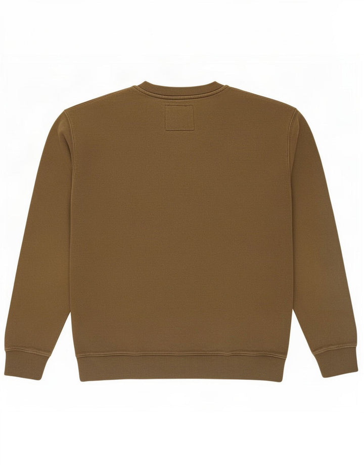 Vans Mens Graphic Moletom Jumper Médio Algodão Cáqui