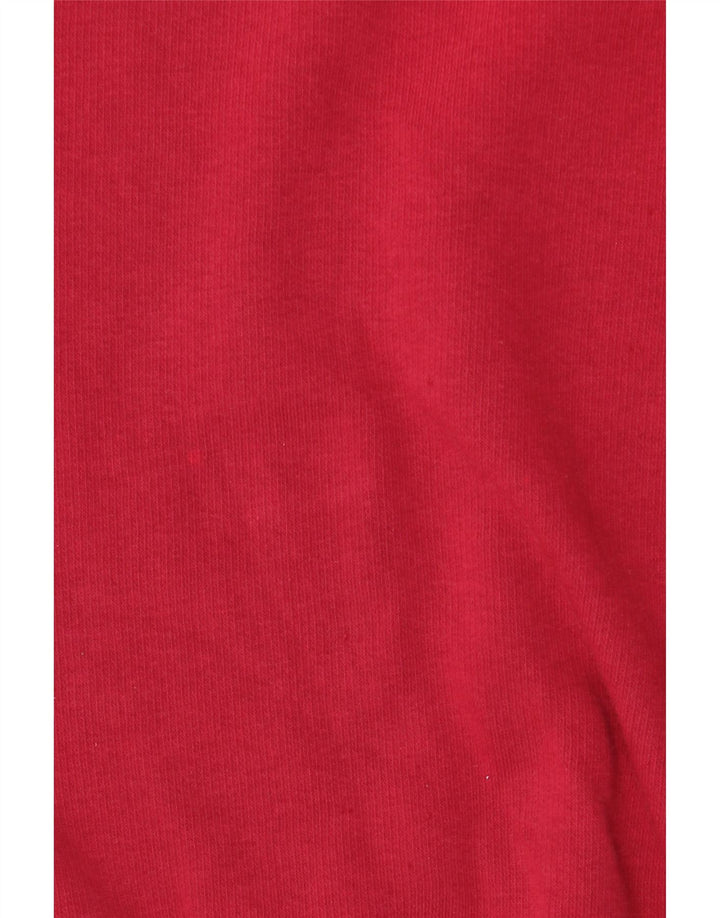 Champion moletom gráfico masculino jumper grande algodão vermelho
