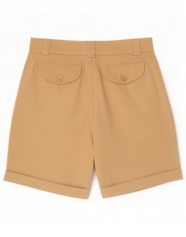 Aspesi Womens Chino Shorts IT 44 Médio W28 Bege