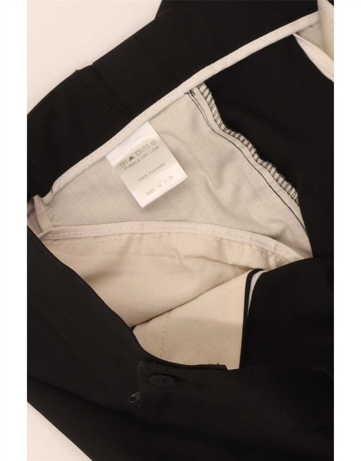 Calça Chino Cônica Masculina Farah W42 L31 Poliéster Preto