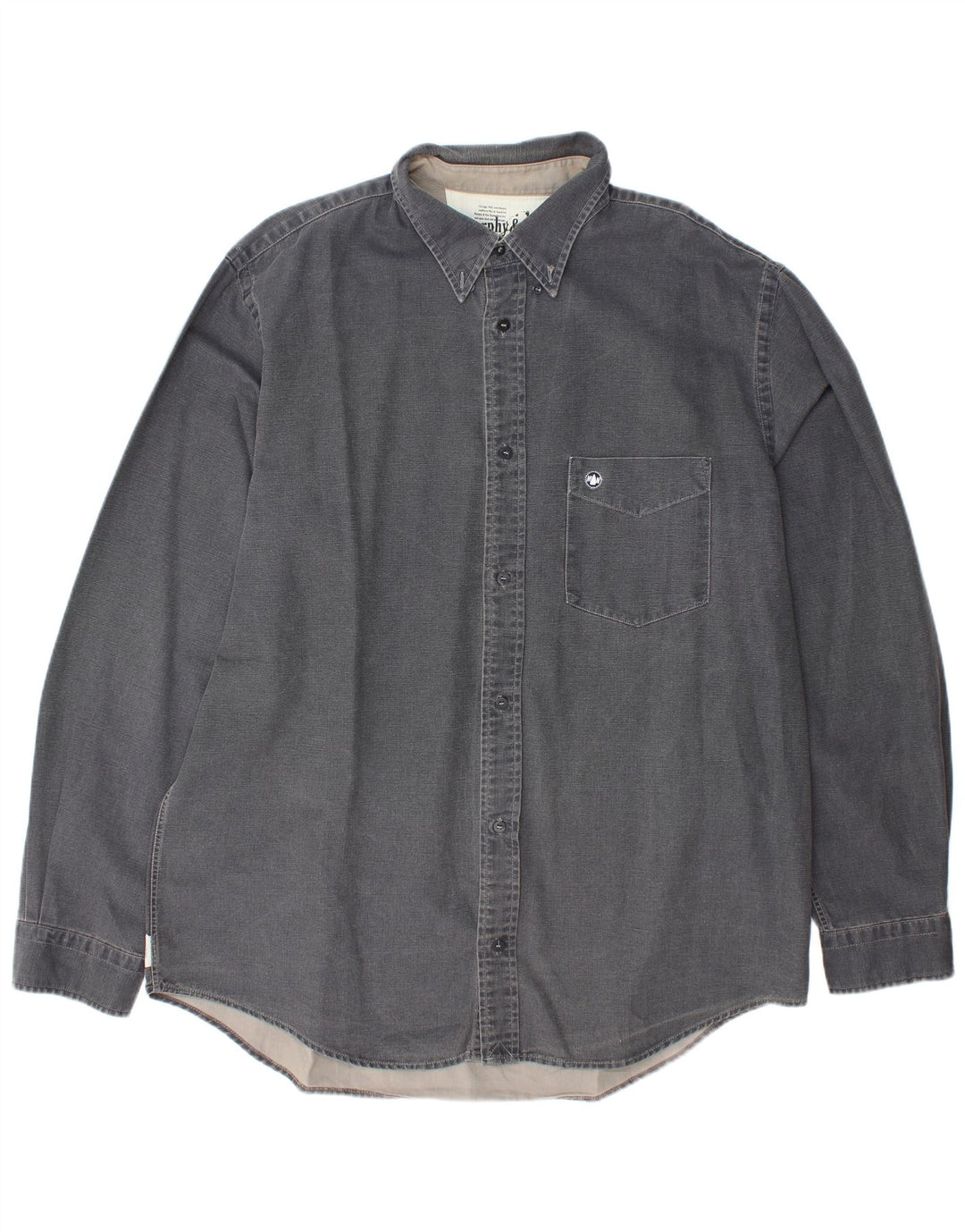 Camisa masculina MURPHY & NYE 2XL algodão cinza