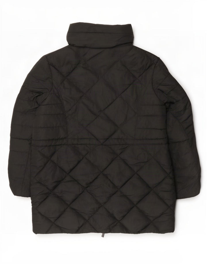 Casaco acolchoado feminino Marks & Spencer UK 18 XL poliéster preto