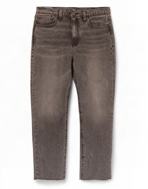 Calça jeans masculina Levi's 502 Tapered W33 L32 cinza algodão