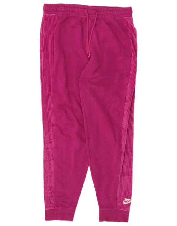 Calça de treino feminina Nike Joggers UK 14 médio rosa