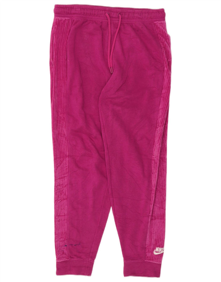 Calça de treino feminina Nike Joggers UK 14 médio rosa