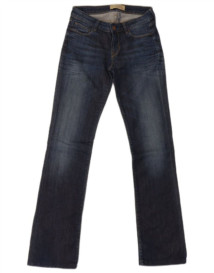 Guess Jeans Bootcut Feminino W27 L33 Azul Marinho