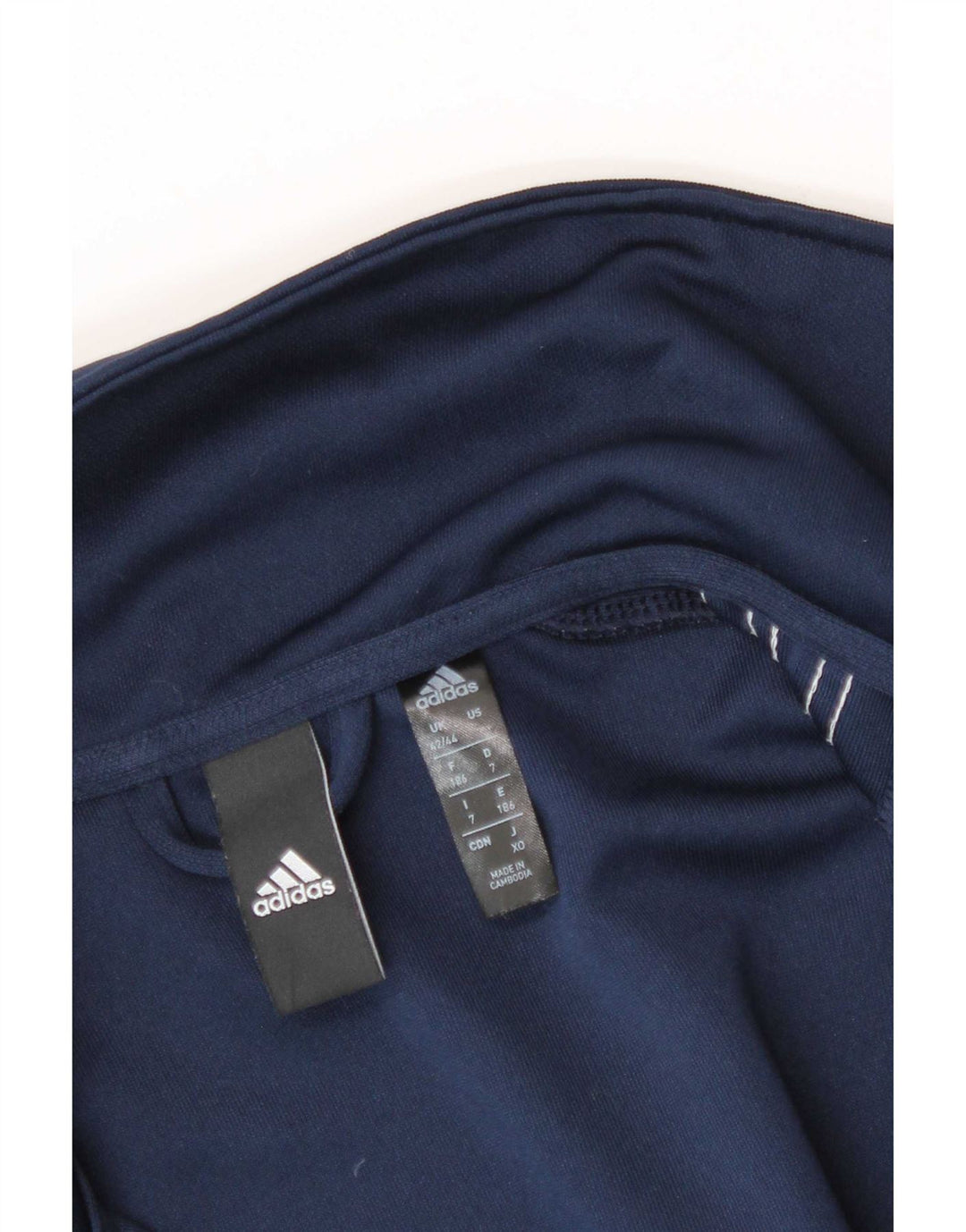 Adidas Mens Tracksuit Top Jacket UK 42/44 Grande Azul Marinho
