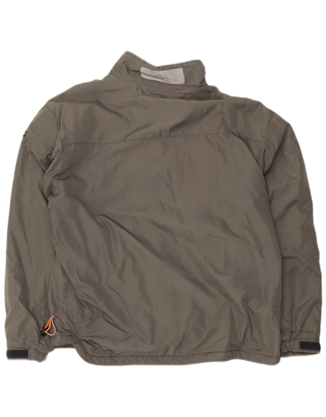 Jaqueta bomber masculina Napapijri Reino Unido 40 grande cinza nylon