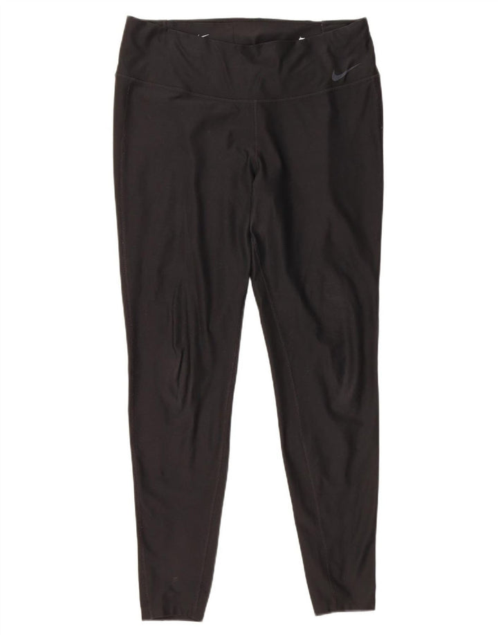 Leggings Nike Dri Fit Feminina UK 16 Grande Poliéster Preto