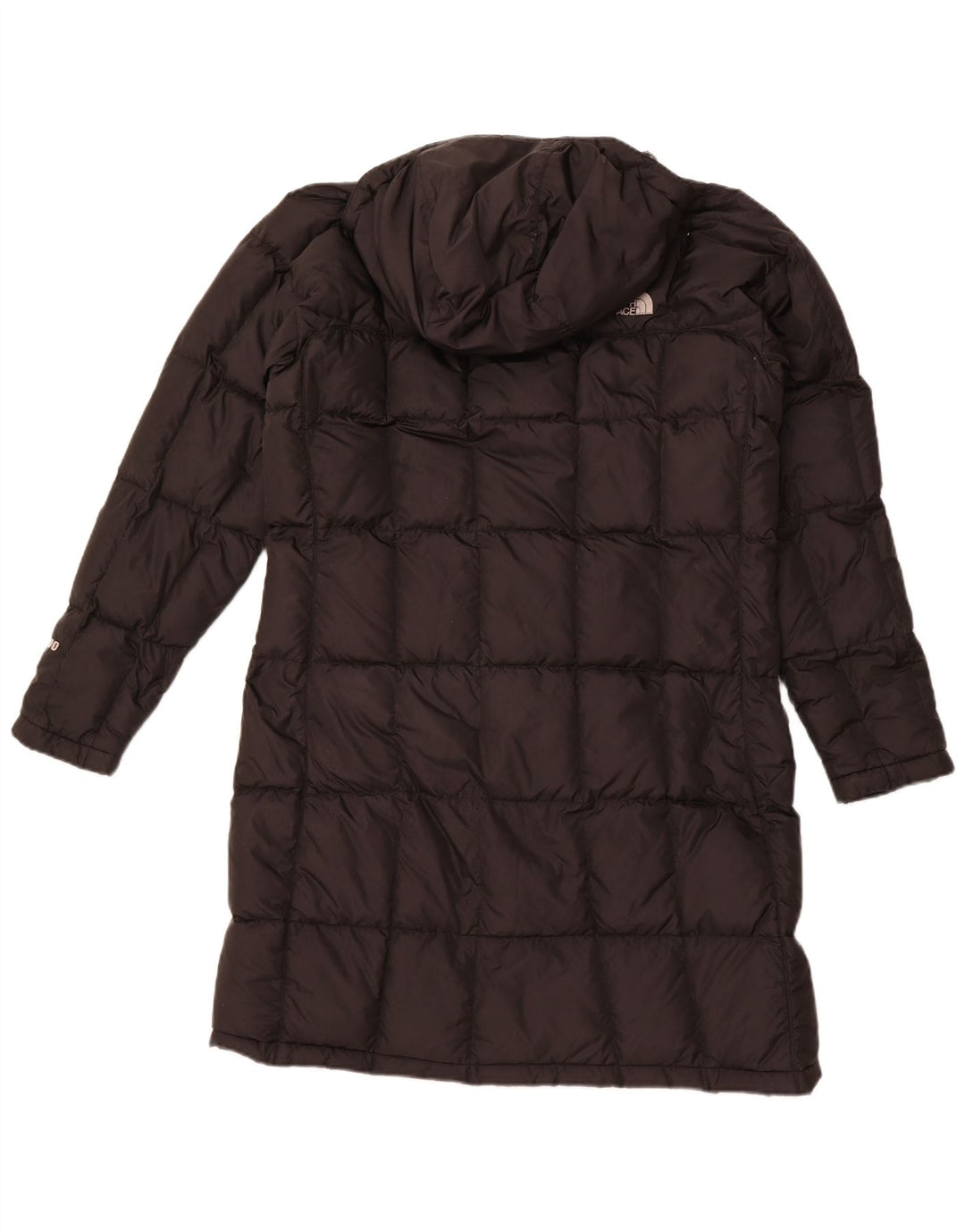 Casaco acolchoado com capuz feminino THE NORTH FACE Reino Unido 40 grande nylon preto